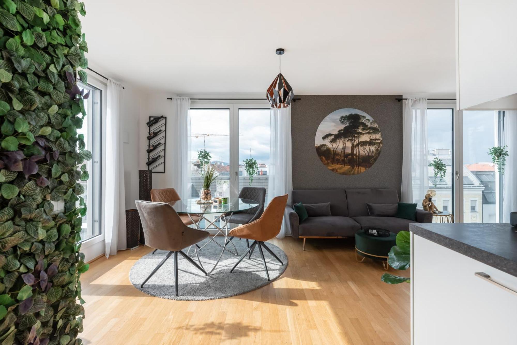 Apartment Mit Traumhafter Dachterrasse & Weitblick Wiedeń Zewnętrze zdjęcie