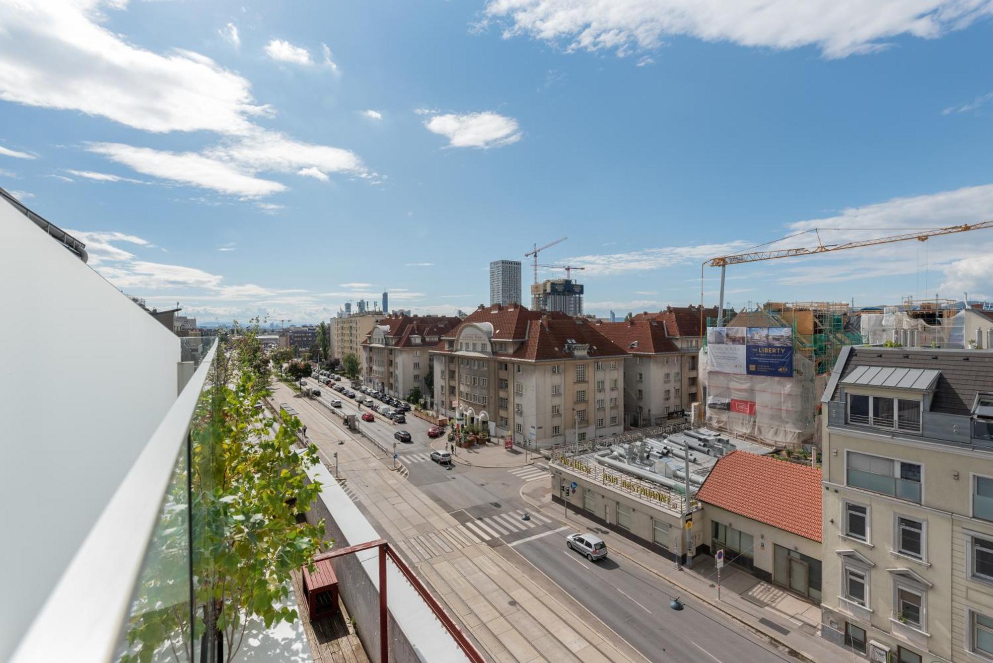 Apartment Mit Traumhafter Dachterrasse & Weitblick Wiedeń Zewnętrze zdjęcie